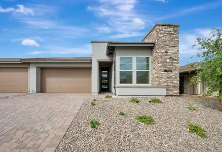 New construction Duplex house 18226 E Coronado Cave Ct, Rio Verde, AZ 85263 plan Valletta Elevation B - image