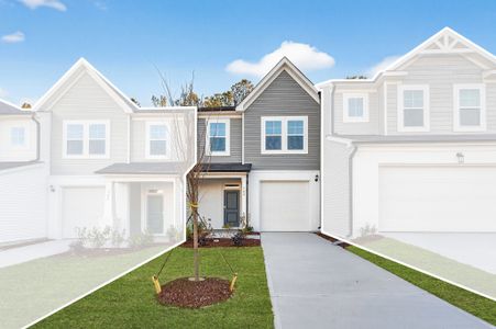 New construction Single-Family house 582 Barrington Row Ave, Zebulon, NC 27597 plan Hertford - image