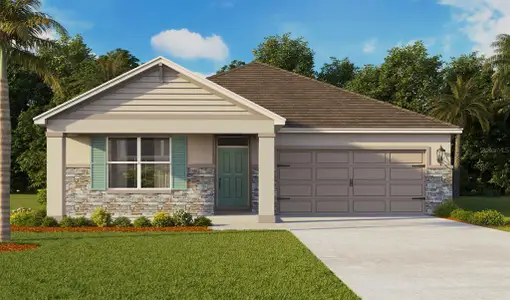 New construction Single-Family house 33668 Seattle Slew Dr, Sorrento, FL 32776 plan LAKESIDE - image