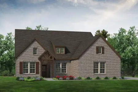 New construction Single-Family house 12117 Clastic Ct, Krum, TX 76249 plan Verbena V2 SE - image
