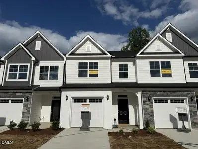 New construction Townhouse house 5422 Running Fox Ln, Durham, NC 27703 plan Bristol - image
