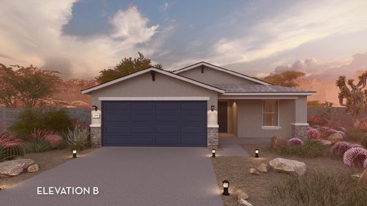 New construction Single-Family house 17115 N Lariat Rd, Maricopa, AZ 85138 plan Frio - image