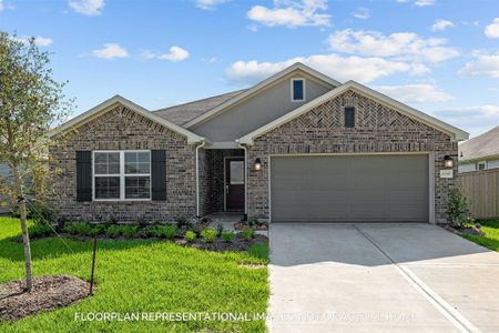 New construction Single-Family house 14129 Baikal Manor Dr, Santa Fe, TX 77510 plan Moscoso - image