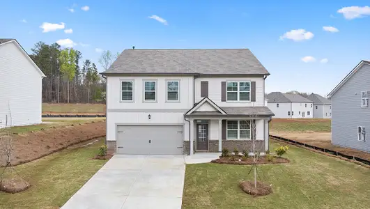 New construction Single-Family house 684 Gulledge Rd, Dallas, GA 30132 plan HANOVER - image