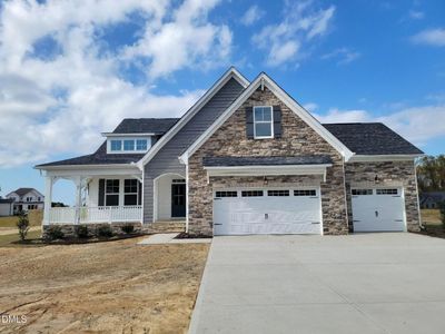 New construction Single-Family house 98 Priming Wy, Angier, NC 27501 The Cypress D II- photo 0