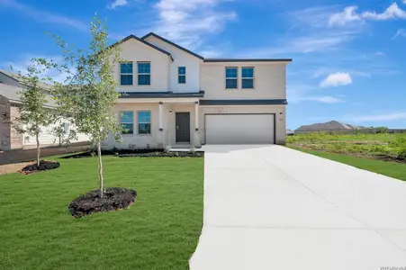New construction Single-Family house 8638 Rucker Pond Trl, San Antonio, TX 78252 plan Columbus - 40' Smart Series - image