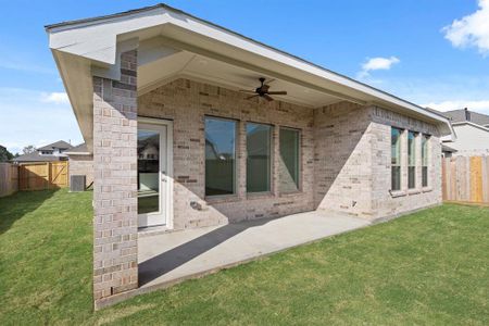 New construction Single-Family house 1379 Lakeside Creek Rd, Magnolia, TX 77354 Gunter- photo 24 24