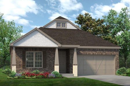 New construction Single-Family house 2329 Rams Horn Dr, Waxahachie, TX 75167 Brookstone I- photo 0