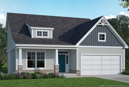 New construction Single-Family house 562 Southerland Peak Dr, Raeford, NC 28376 plan Kent - image