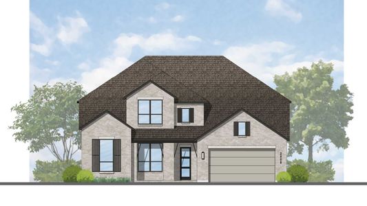 New construction Single-Family house 307 Post Oak, Castroville, TX 78009 plan Sheffield Plan - image