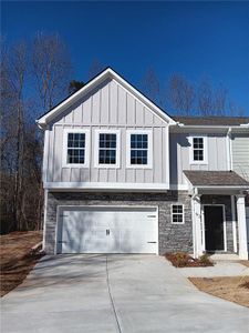 New construction Townhouse house 93 Portico Pl, Newnan, GA 30265 - photo 0