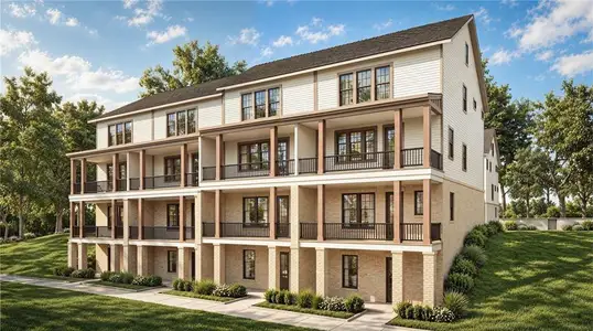 New construction Townhouse house 360 Halstone Ct, Alpharetta, GA 30009 - image