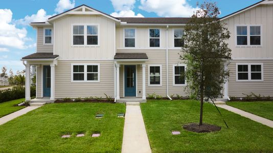 New construction Townhouse house 86 Barton Creek Dr, St. Johns, FL 32259 Burbank- photo 0