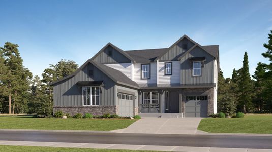 New construction Single-Family house 1064 Sunrise Drive, Erie, CO 80516 Prescott- photo 0