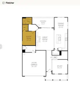 New construction Single-Family house 1014 Puddle Pond Rd, Indian Trail, NC 28079 plan Fletcher - image
