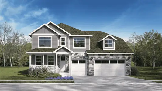 New construction Single-Family house 1460 Westport Ave, Berthoud, CO 80513 plan Crawford - image