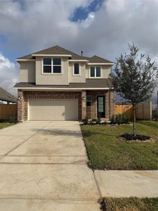 New construction Single-Family house 11692 Lazy Oak Creek Dr, Magnolia, TX 77354 plan Haven II - image