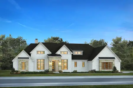 New construction Single-Family house 201 Palo Duro, Aledo, TX 76008 plan The Houston - image