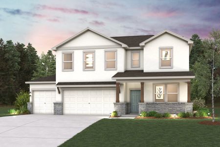 New construction Single-Family house 120 Hull Speed Dr, Kyle, TX 78640 plan Savannah 10' - image