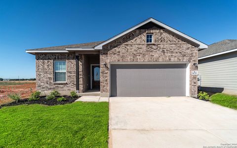 New construction Single-Family house 14735 Sycamore Crossing, San Antonio, TX 78252 Sabine- photo 0