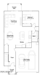 New construction Single-Family house 3644 N 98Th Ln, Phoenix, AZ 85037 plan Pacifica Plan 3059 - image