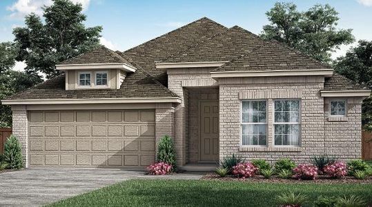 New construction Single-Family house 595 Billowing Wy, Kyle, TX 78640 plan Kelley - image