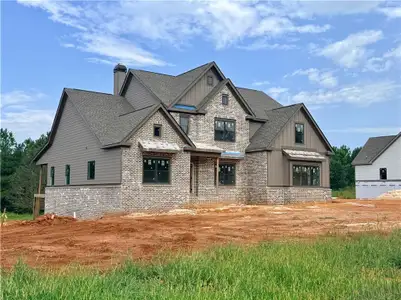 New construction Single-Family house 2125 Stonegate Wy, Monroe, GA 30656 plan (GA) Brunswick A.2 3 Side Entry - image