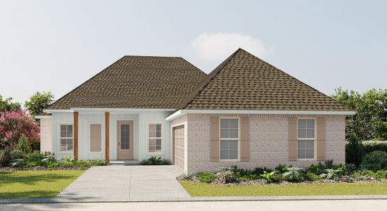 New construction Single-Family house 7 E Tweet St, Freeport, FL 32439 plan Henri III G - image