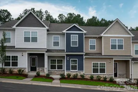 New construction Townhouse house 1252 Principal Featherstone Ave, Gastonia, NC 28052 - image