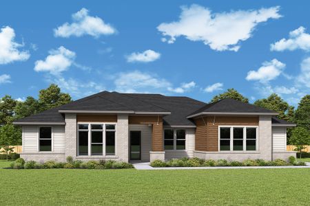 New construction Single-Family house 2005 Whispering Oaks Ln, Waller, TX 77484 plan The Alabaster - image