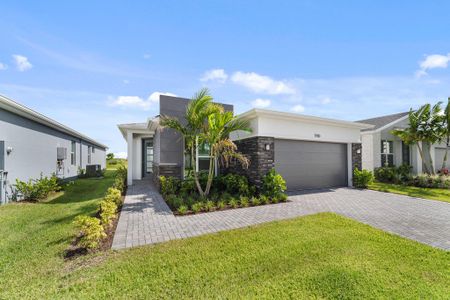 New construction Single-Family house 9140 Sw Remy Lane, Port Saint Lucie, FL 34987 Aspen- photo 0