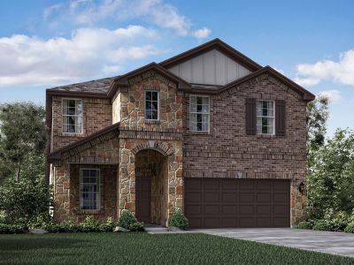 New construction Single-Family house 2507 Yuma Hills Cir, Crosby, TX 77532 plan The Texoma (3L08) - image