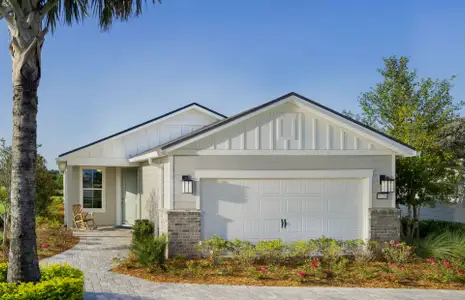 New construction Single-Family house 377 Tranquil Trail Cir, Wildlight, FL 32097 plan Contour - image