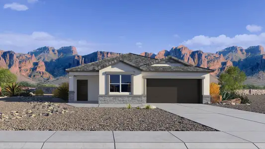 New construction Single-Family house 18913 E Luzon Dr, Gold Canyon, AZ 85118 plan Camden - image