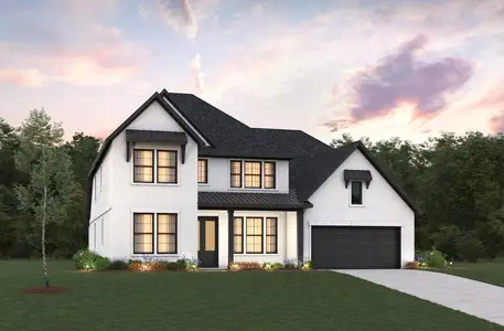 New construction Single-Family house 21019 Preakness Stakes Trl, Tomball, TX 77377 plan Lockhart - image