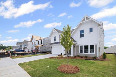 New construction Single-Family house 123 Cherry Glen Wy, Euharlee, GA 30145 Jensen Western Craftsman- photo 0