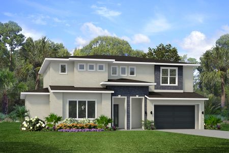 New construction Single-Family house 16205 Saint Martin St, Clermont, FL 34714 plan Beachcomber - image