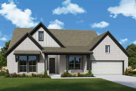 New construction Single-Family house 41742 Wendele Wy, Todd Mission, TX 77316 plan The Lotus - image