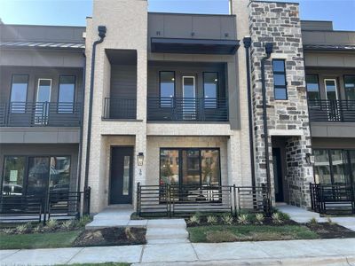 New construction Townhouse house 1267 Doris May Drive, Allen, TX 75013 Johnson Homeplan- photo 0