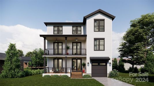 New construction Single-Family house 527 Franklin Ave, Charlotte, NC 28206 null- photo 0