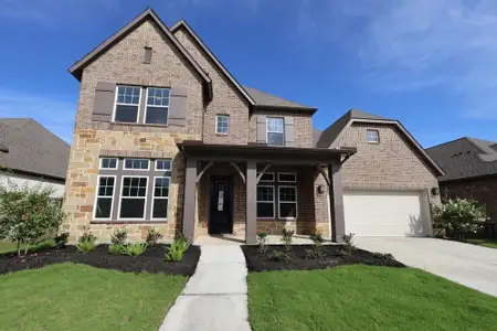 New construction Single-Family house 11834 Bush Tail Ct, Mont Belvieu, TX 77523 plan The Blanco - image
