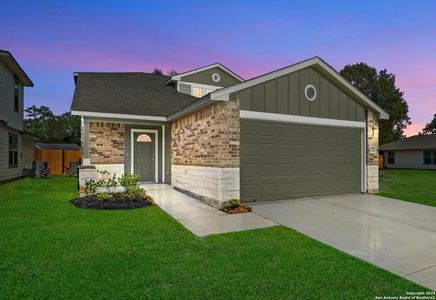 New construction Single-Family house 8554 Black Harrier, San Antonio, TX 78222 Telluride- photo 0