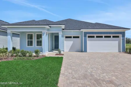 New construction Single-Family house 44 Ribera Dr, Flagler Beach, FL 32136 plan Cooper - image