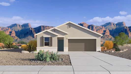New construction Single-Family house 5686 E Azara Dr, San Tan Valley, AZ 85140 plan Swan - image