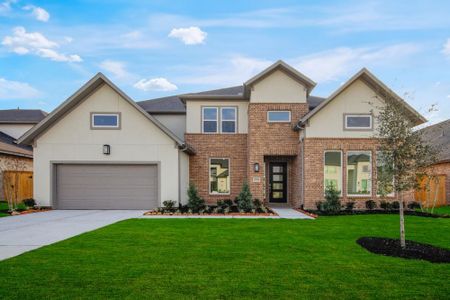 New construction Single-Family house 2216 Lila Sky Ln, Friendswood, TX 77546 plan Calypso - image