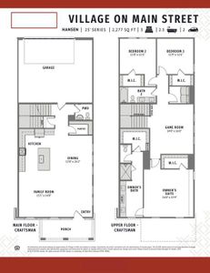 A fantastic end unit home with outstanding open concept design awaits you in our Hansen floor plan!