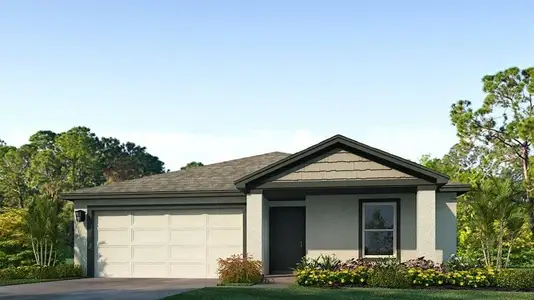 New construction Single-Family house 11113 37Th Ave E, Palmetto, FL 34221 plan Dundee - image
