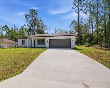 New construction Single-Family house 7605 N Santos Dr, Citrus Springs, FL 34434 - image