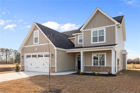 New construction Single-Family house 408 Whitestone Dr, Fayetteville, NC 28312 - image