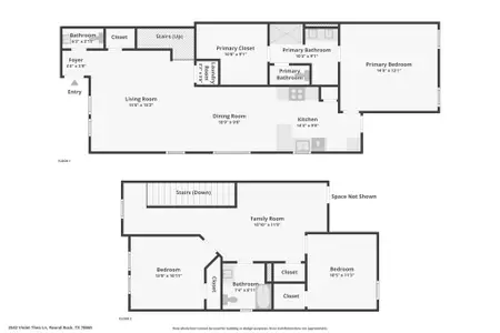 New construction Single-Family house 2542 Violet Theo Ln, Round Rock, TX 78665 plan The Crosshaven - image 5